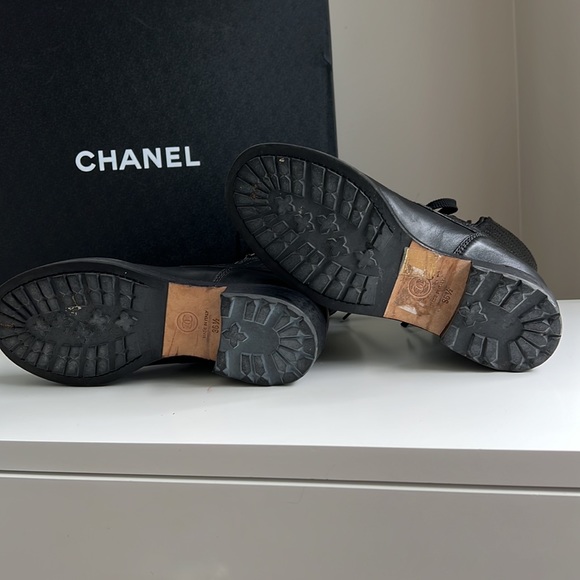 CHANEL Combat Boots - Picture 8 of 9